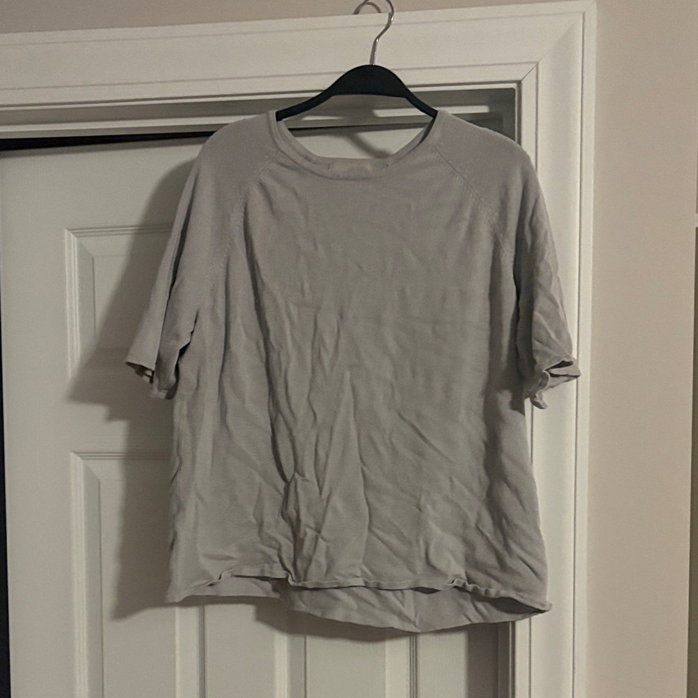 H&M Gray Women's Short Sleeve Tee